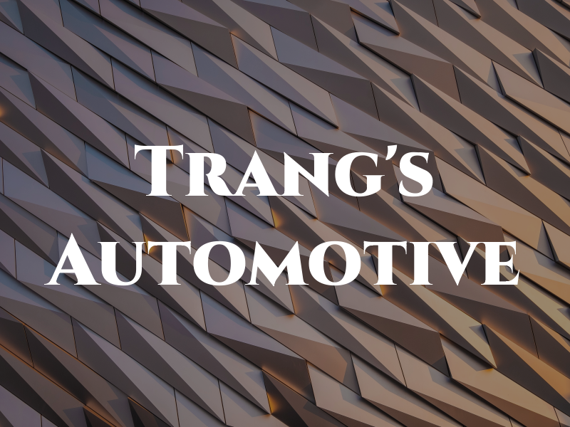 Trang's Automotive