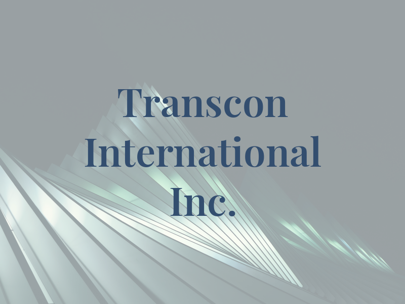 Transcon International Inc.