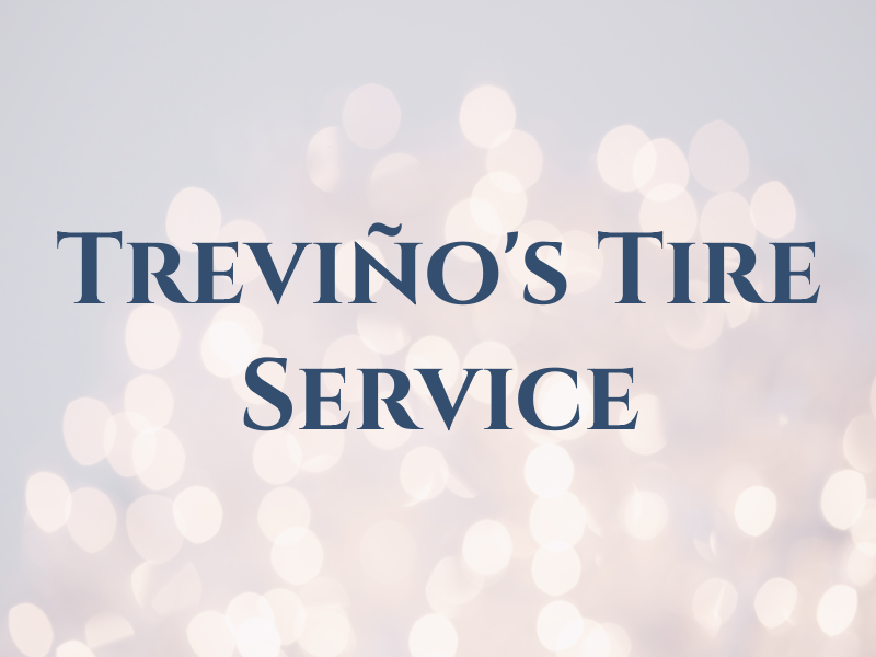 Treviño's Tire Service