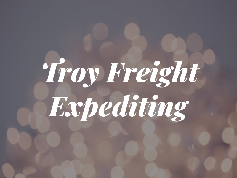 Troy Freight Expediting LLC