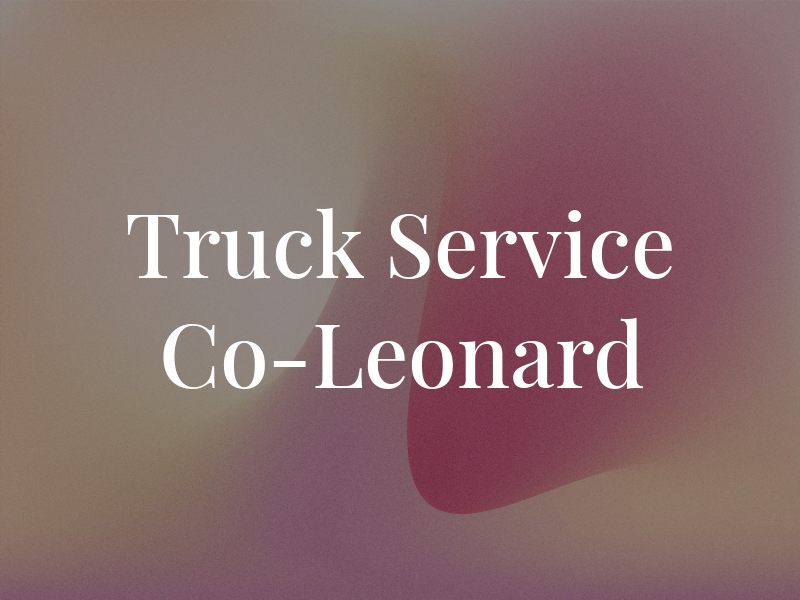 Truck Service Co-Leonard