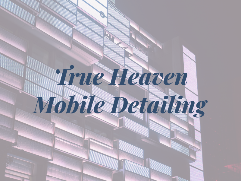 True Heaven Mobile Detailing