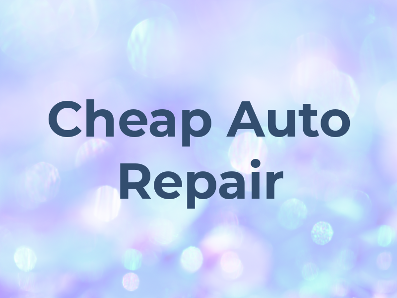 USA Cheap Auto Repair