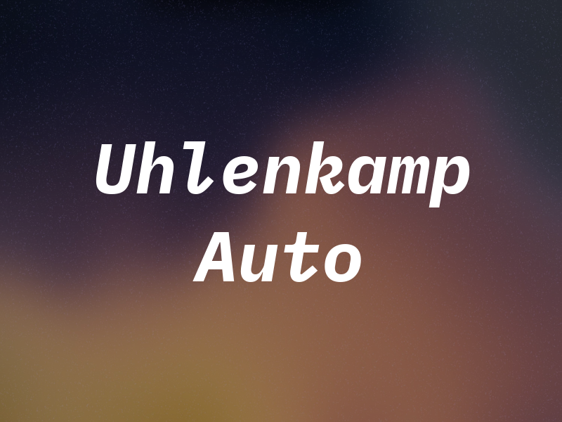 Uhlenkamp Auto