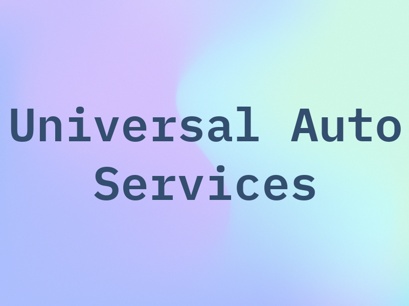 Universal Auto Services Inc