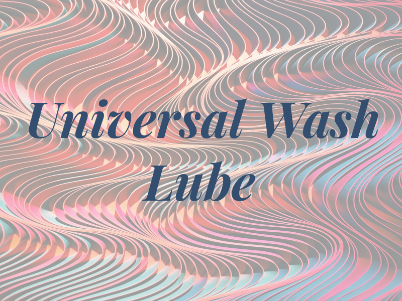 Universal Car Wash & Lube