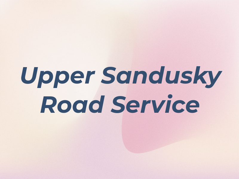 Upper Sandusky Road Service