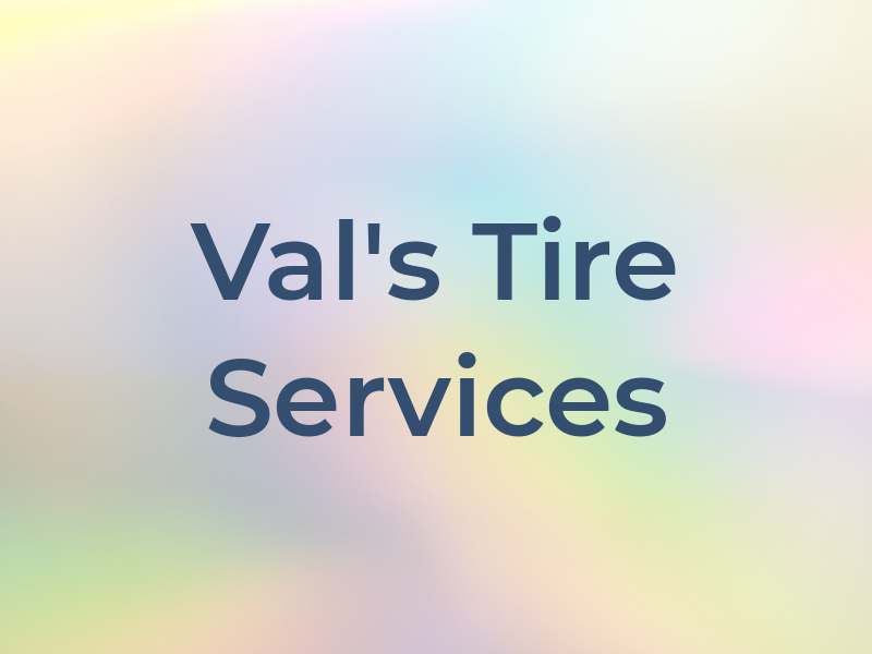 Val's Tire Services