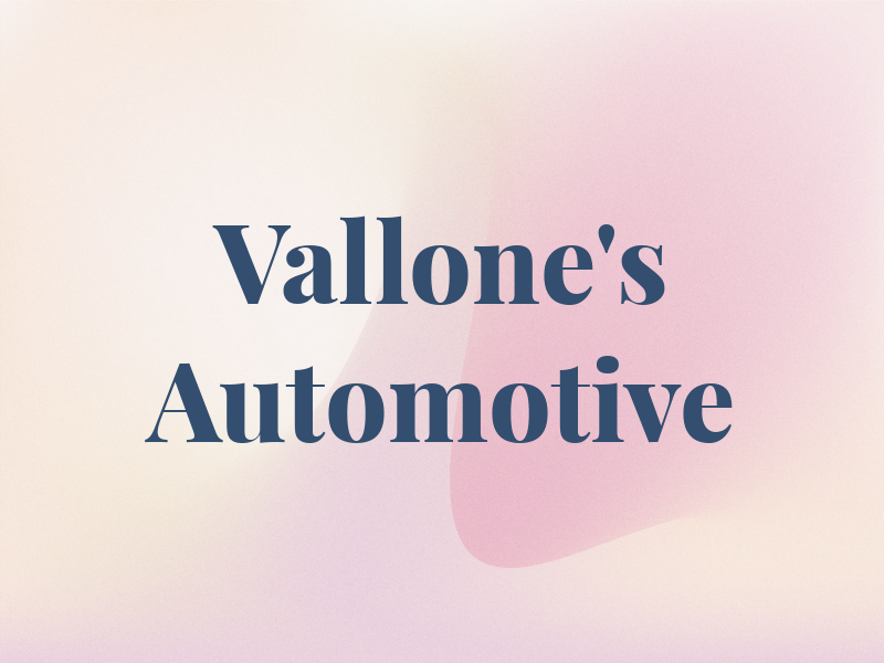 Vallone's Automotive