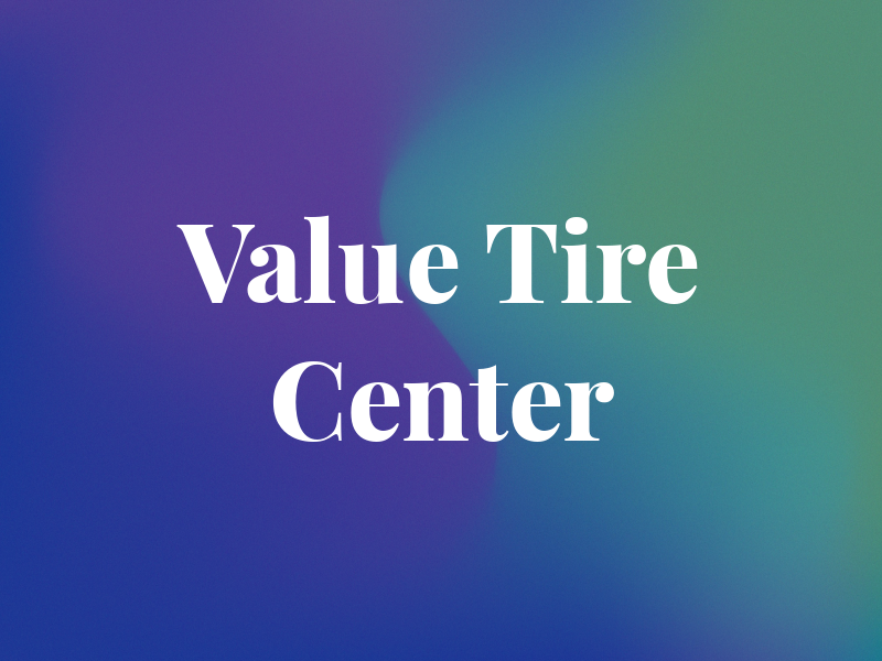 Value Tire Center