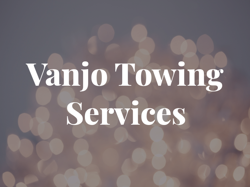 Vanjo Towing Services Co.