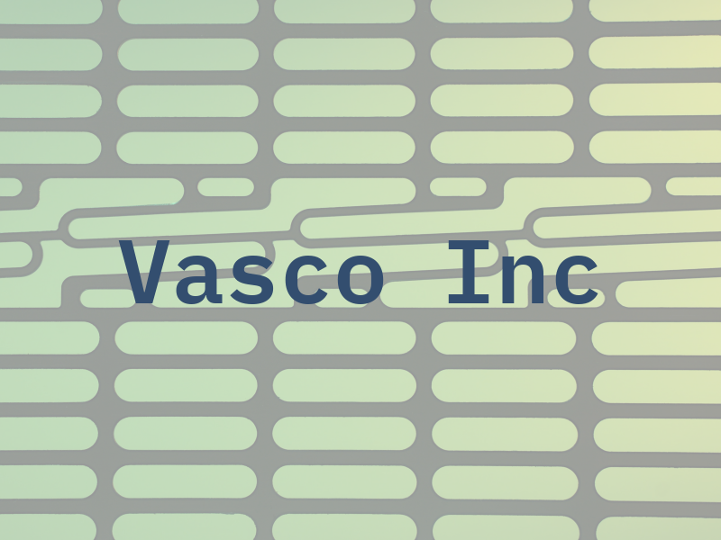 Vasco Inc