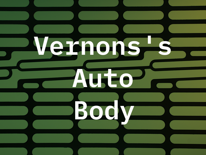 Vernons's Auto Body