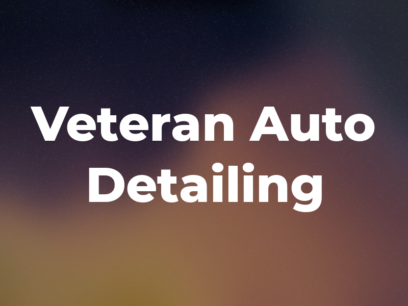 Veteran Auto Detailing