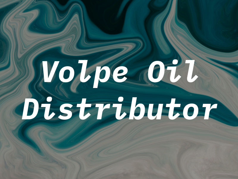 Volpe Oil Distributor