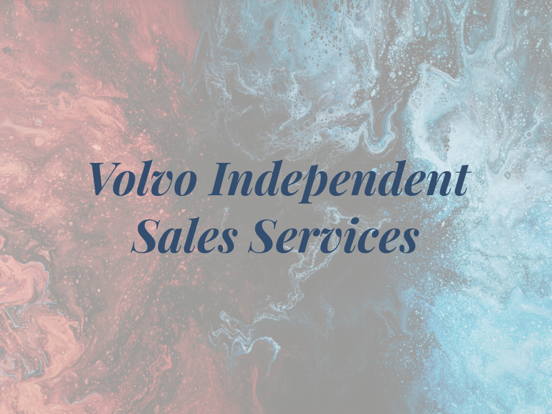 Volvo Independent Sales & Services