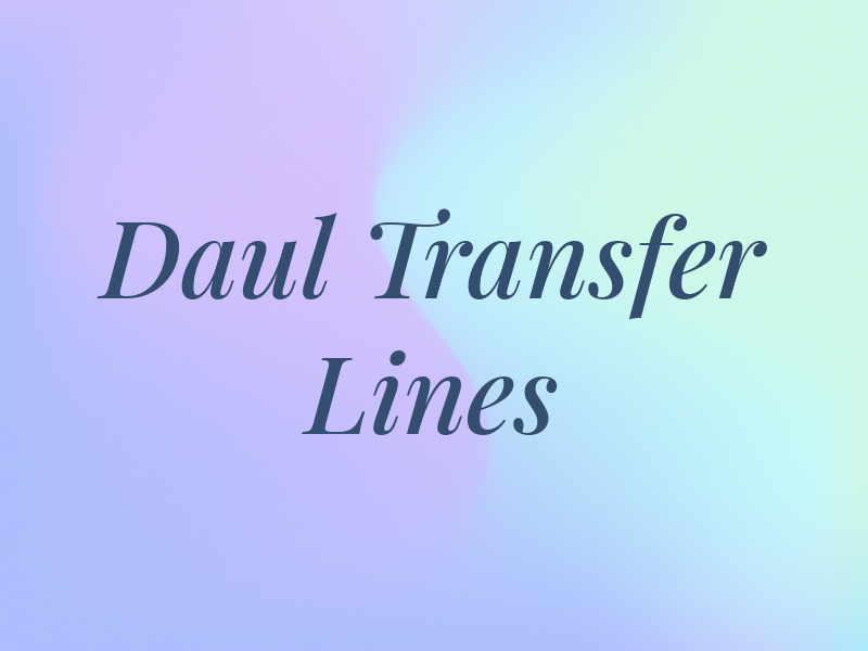W N Daul Transfer Lines