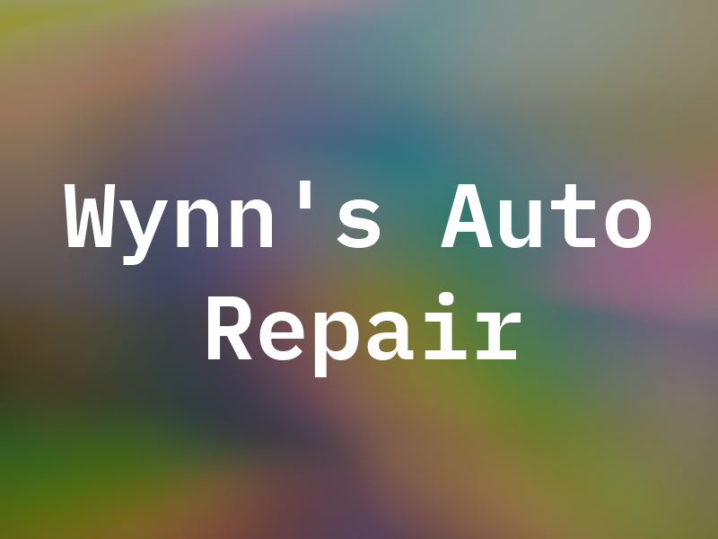 Wynn's Auto Repair
