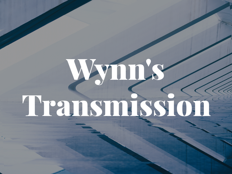 Wynn's Transmission