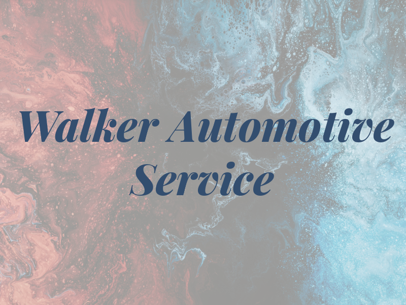 Walker Automotive Service