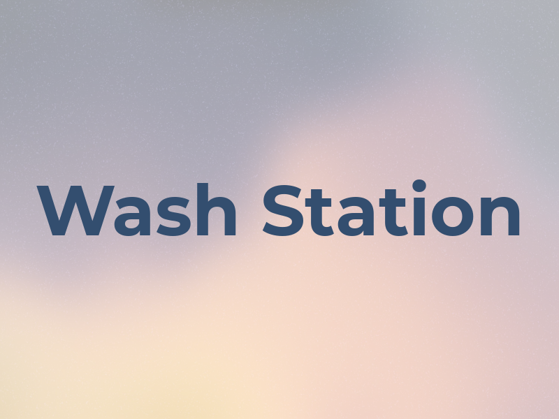 Wash Station