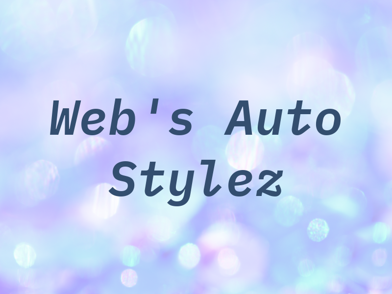 Web's Auto Stylez