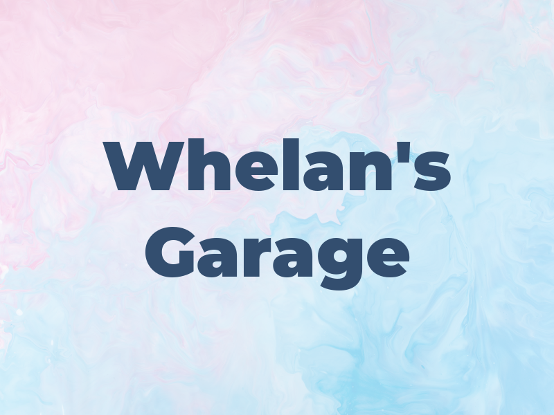Whelan's Garage