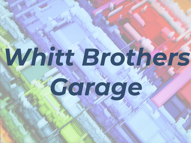 Whitt Brothers Garage