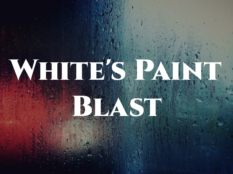 White's Paint Blast