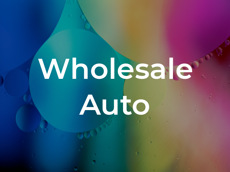 Wholesale Auto