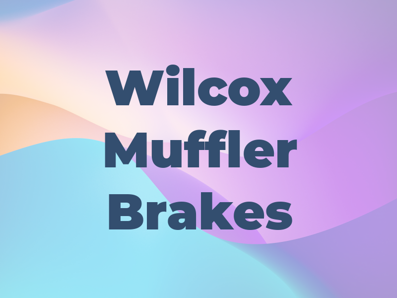 Wilcox Muffler & Brakes