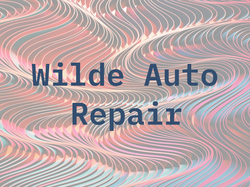 Wilde Auto Repair