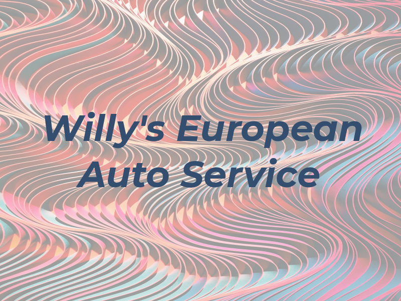 Willy's European Auto Service