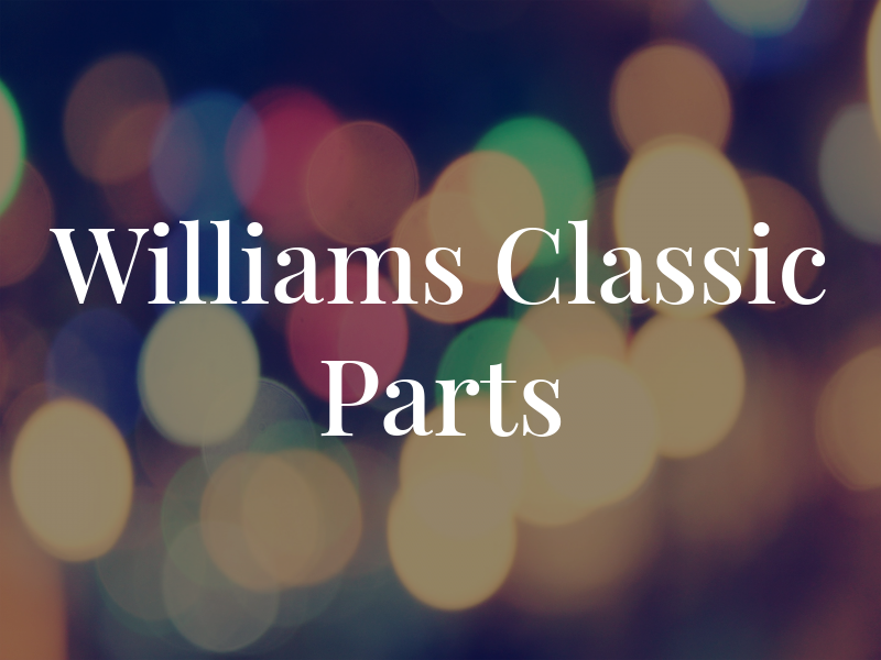 Williams Classic Parts