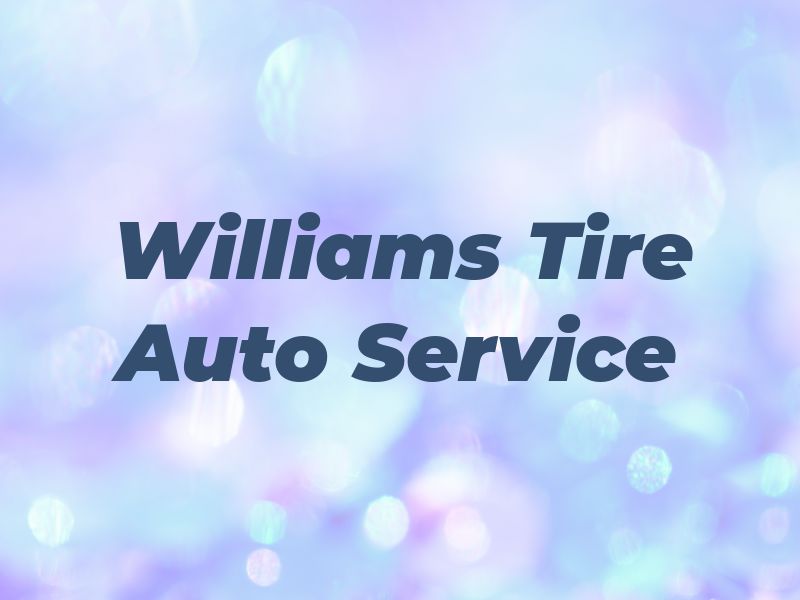 Williams Tire & Auto Service