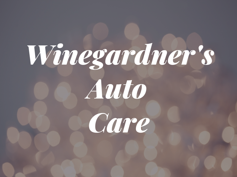 Winegardner's Auto Care