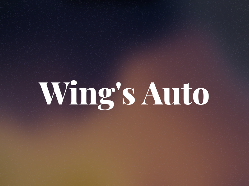 Wing's Auto