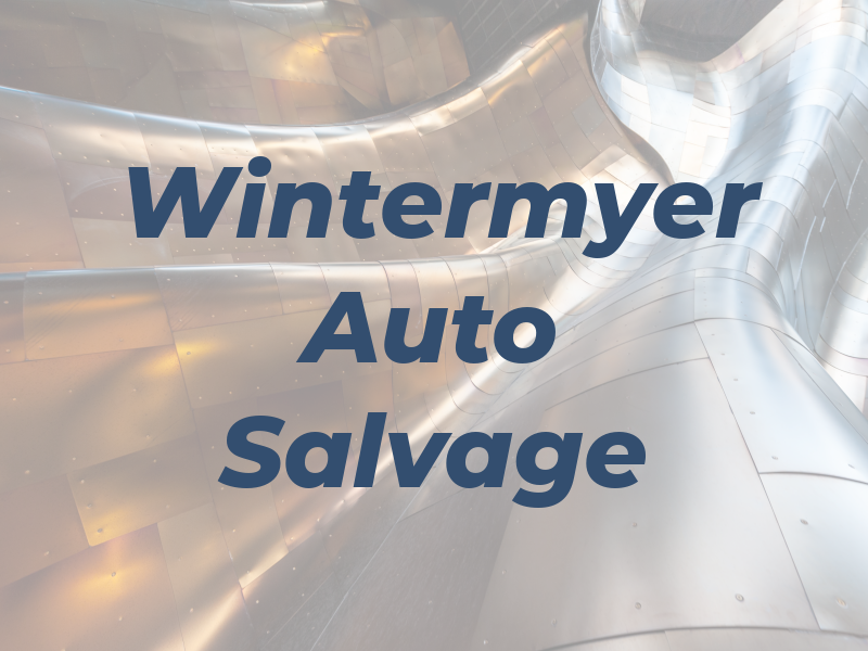 Wintermyer Auto Salvage Inc