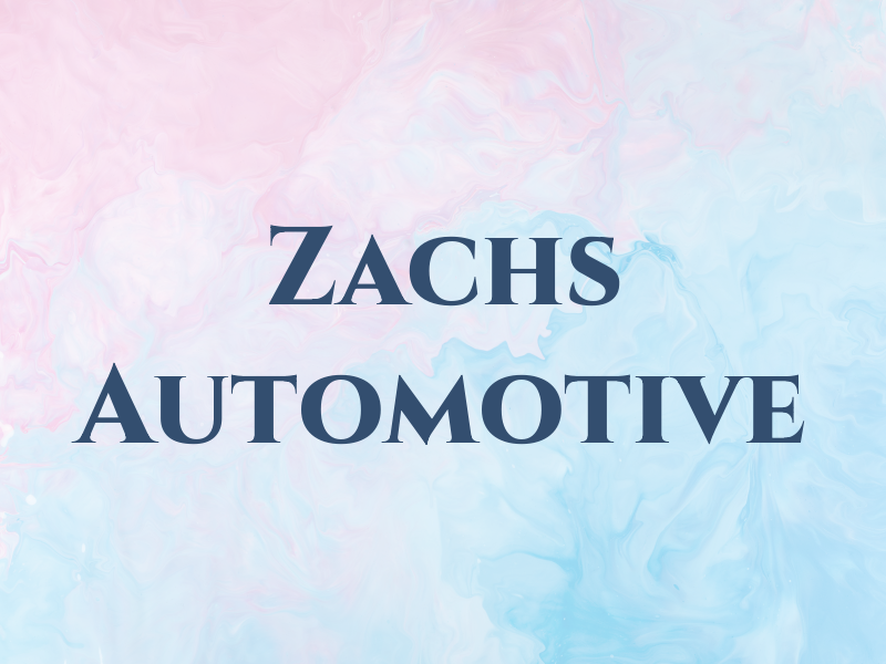 Zachs Automotive