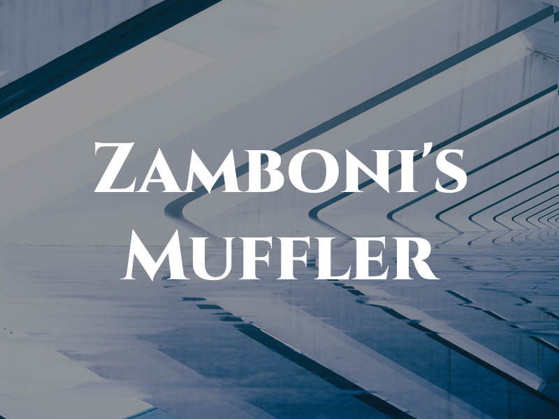 Zamboni's Muffler