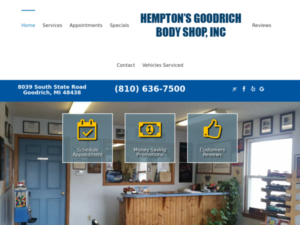 Hempton's Goodrich Body Shop