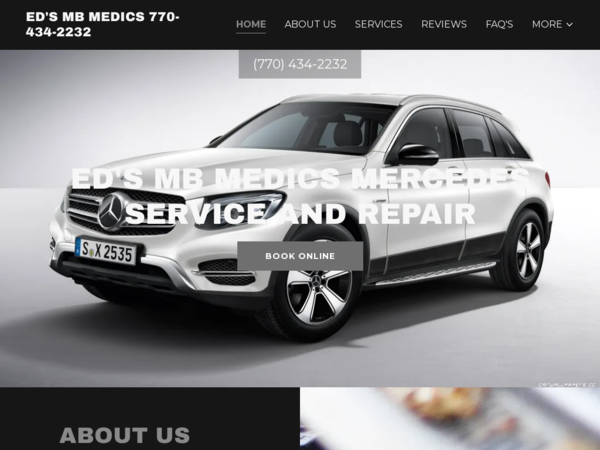 Ed's MB Medics Mercedes Benz and Volvo Repair Center.