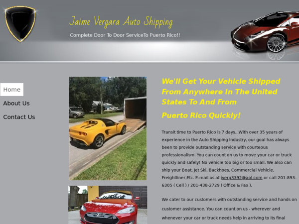 Jaime Vergara Auto Shipping