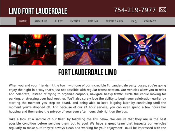 Luxury Transportation Fort Lauderdale