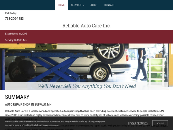 Reliable Auto Care Inc.