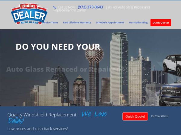 Dealer Auto Glass Dallas