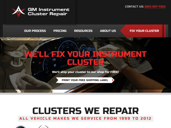 GM Instrument Cluster