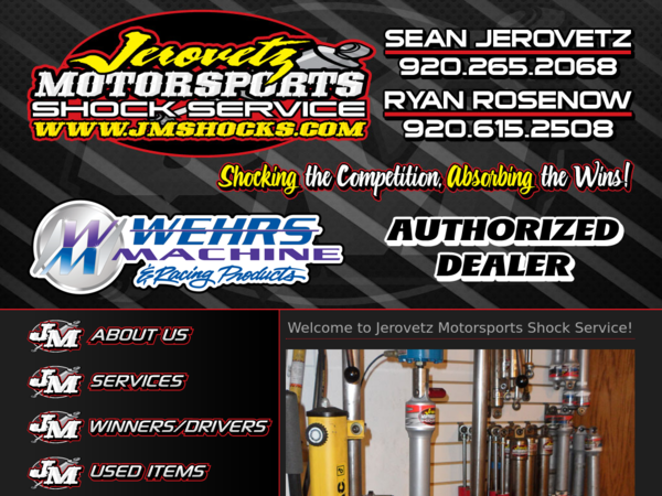 Jerovetz Motorsports Shock Service