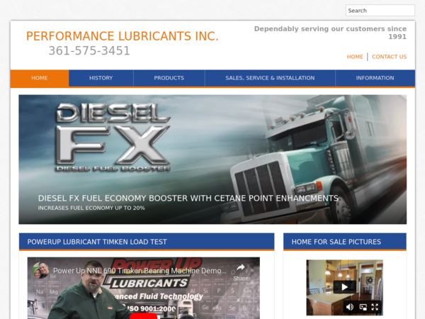 Performance Lubricants Inc