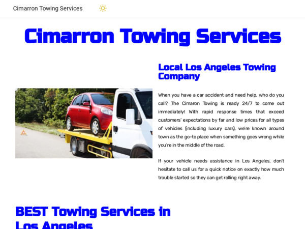 Cimarron Towing Services